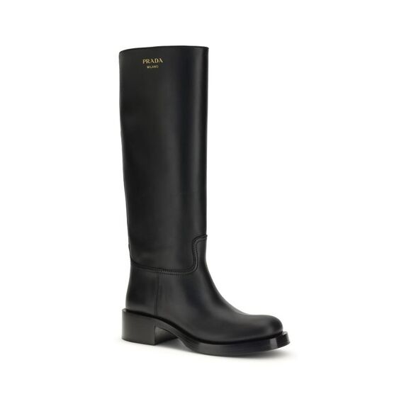 Prada Women High Leather Boots - Picture 2 of 3